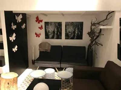 Zona de estar de (Esperanza) Modern & luxury space near Plaza Mayor
