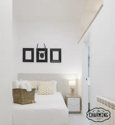 Cama o camas de una habitación en Circo Price - Apartamento acogedor en el centro