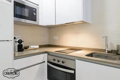 Una cocina o zona de cocina en Circo Price - Apartamento acogedor en el centro