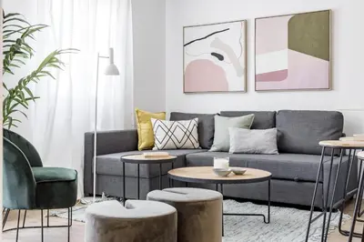 Zona de estar de Style Apartments by Olala Homes