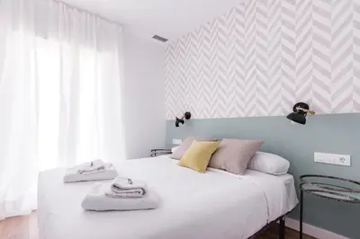 Cama o camas de una habitación en Style Apartments by Olala Homes