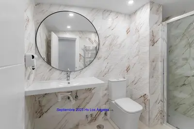Un baño de Hostal Los Ángeles