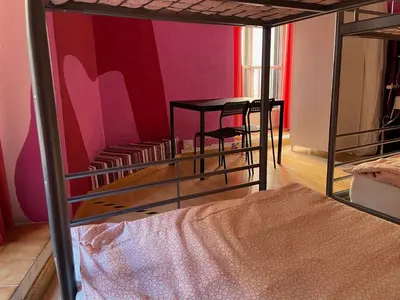 Cama o camas de una habitación en Bed Madrid Rooms by Bossh! Hotels