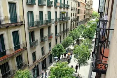 El barrio de los alrededores o un barrio cerca de este hostal o pensión
