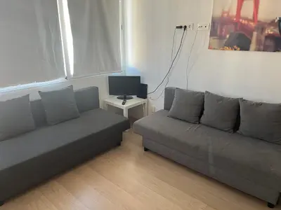 Zona de estar de Pisos con Piscina Barrio Exclusivo-MOVISTAR ARENA alquiler temporada