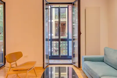 Zona de estar de Luxury Rooms Madrid Center