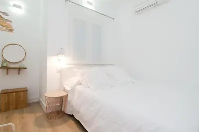 Cama o camas de una habitación en Hellenhost - Gran Vía