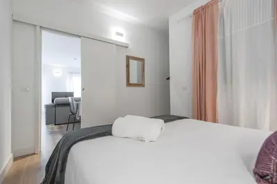 Cama o camas de una habitación en Hellenhost - Gran Vía