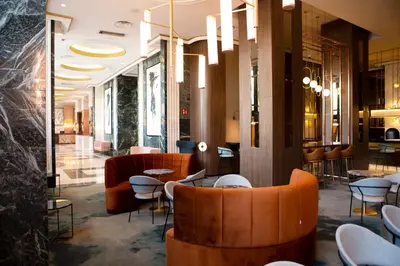 Zona de estar de Riu Plaza España