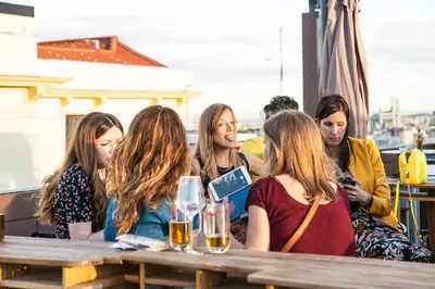 Clientes alojados en Safestay Madrid Central