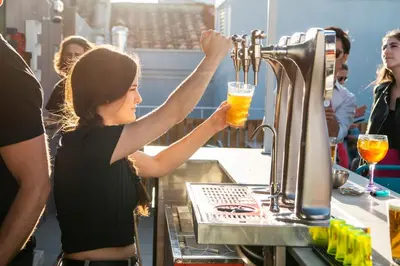 Bebidas en Safestay Madrid Central