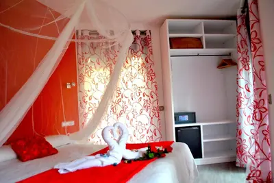 Cama o camas de una habitación en Madrid City Rooms