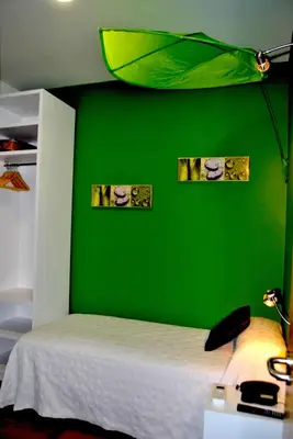 Cama o camas de una habitación en Madrid City Rooms