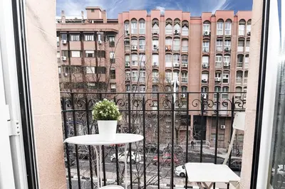 Un balcón o terraza de Modern Studio in Embajadores Street by Batuecas