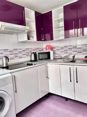 Una cocina o zona de cocina en Centro Madrid Rio - Monederos D