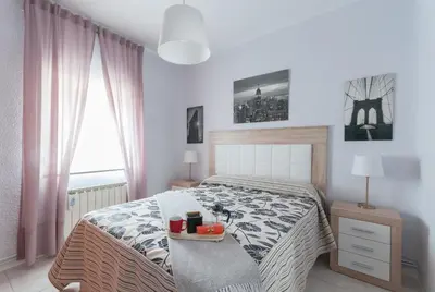 Cama o camas de una habitación en 21 Gumers