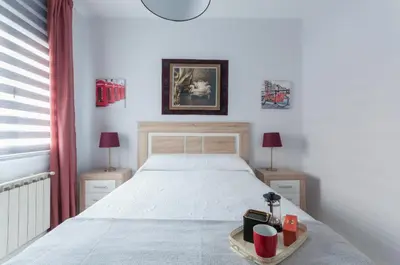 Cama o camas de una habitación en 21 Gumers