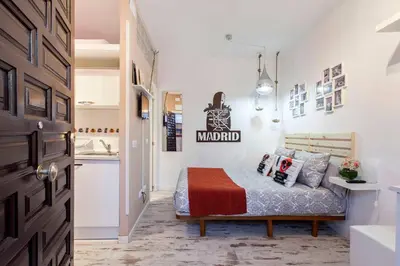 Una cocina o zona de cocina en Estudio en Malasaña - Calle Tesoro