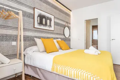 Cama o camas de una habitación en Waou SOL es MIA - Corta Duración