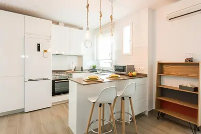 Una cocina o zona de cocina en GOYA DELUXE