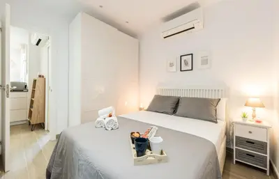Cama o camas de una habitación en GOYA DELUXE