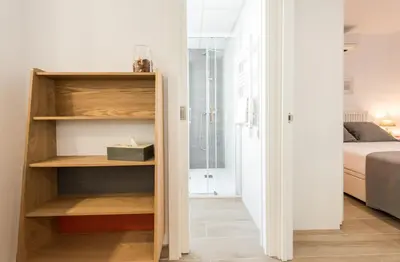 Cama o camas de una habitación en GOYA DELUXE
