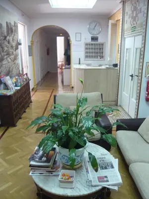 Zona de estar de Hostal Triana