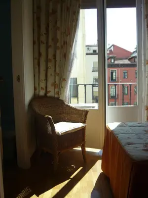 Zona de estar de Hostal Triana