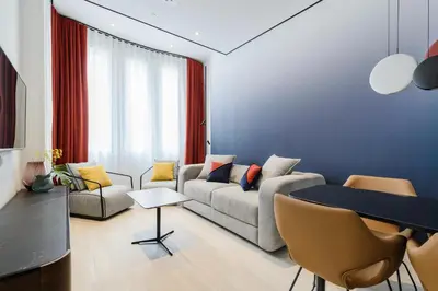 Zona de estar de Smartrental Collection Gran Vía Centric