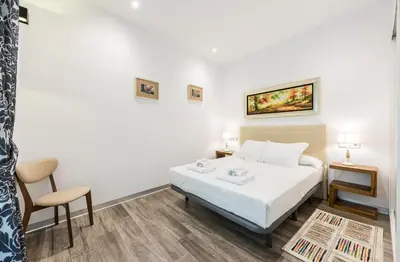 Cama o camas de una habitación en PUERTA DEL SOL CITY CENTER IV C