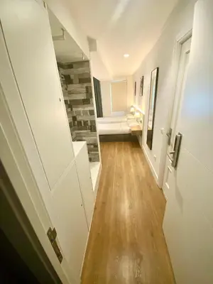 Cama o camas de una habitación en Far Home Gran Vía