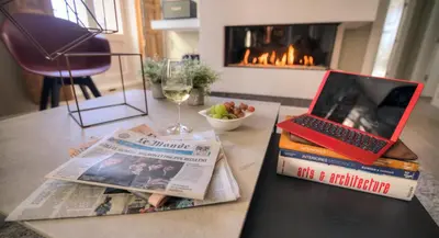 Zona de estar de Apartamento Ópera Madrid Centro