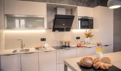Una cocina o zona de cocina en Apartamento Ópera Madrid Centro