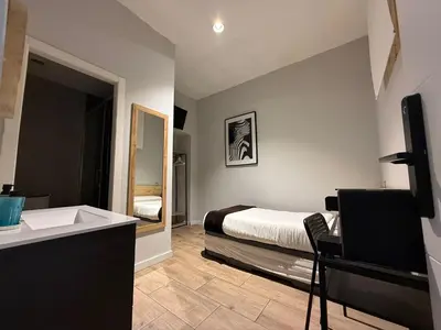 Cama o camas de una habitación en Marina Rooms