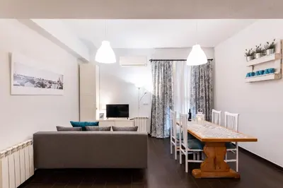 Zona de estar de Apavonia Apartamento 1 dormitorio Distrito Latina Madrid