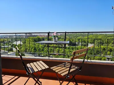 Un balcón o terraza de Hotel Acta Madfor