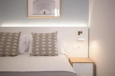 Cama o camas de una habitación en Gran Central Suites