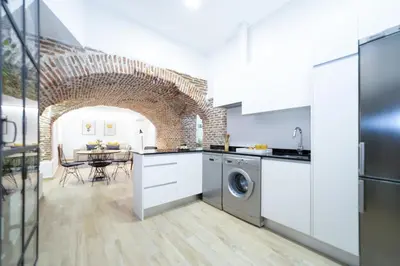 Una cocina o zona de cocina en LA ALCAZABA