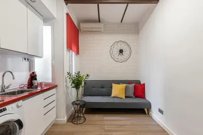Una cocina o zona de cocina en Waou Madrid Centro III - Alquiler Corta Duración