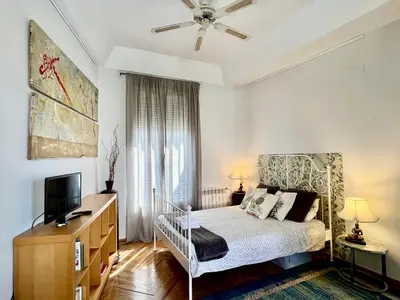 Cama o camas de una habitación en 50 Calle Gran Vía