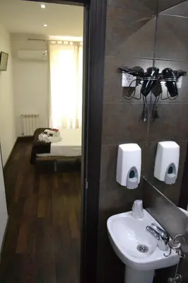 Un baño de Hostal El Brezo