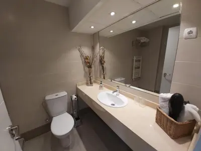 Un baño de APARTAMENTOS SANTA JULIANA