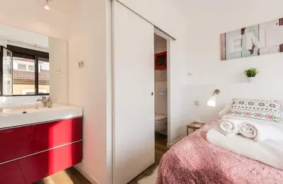 Cama o camas de una habitación en Alfonso XIII