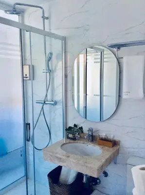 Un baño de Hostal Palacio Luna