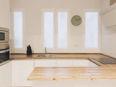 Una cocina o zona de cocina en Reina Victoria 46