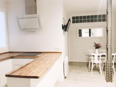 Una cocina o zona de cocina en Reina Victoria 46