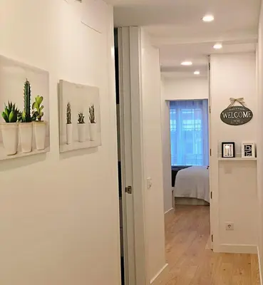 Cama o camas de una habitación en EXCLUSIVO Y LUMINOSO PISO EN EL PARQUE DEL RETIRO