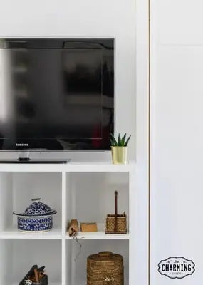 Una televisión o centro de entretenimiento en Antiques Market - Apartamento de 3 dormitorios con Parking