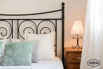 Cama o camas de una habitación en Antiques Market - Apartamento de 3 dormitorios con Parking