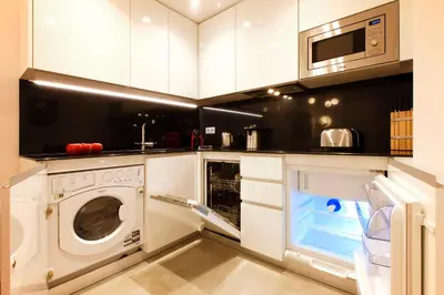 Una cocina o zona de cocina en Malasaña Downtown